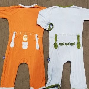 Kickee pants coveralls 3-6 months